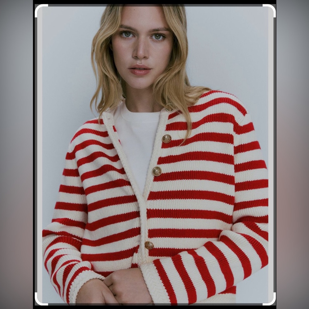 Missimo Dutti spring cardigan with button